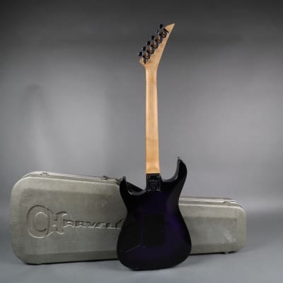 Jackson USA Dinky 1997 Reverse Headstock - Purple Burst w Jackson USA Dinky 1997 Reverse Headstock - Purple Burst w