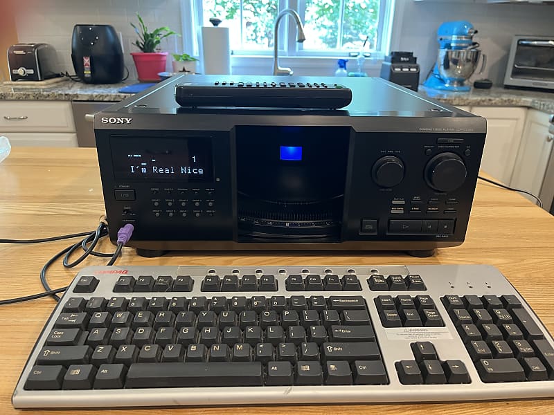 Sony CDP CX355 1990s - Black  			