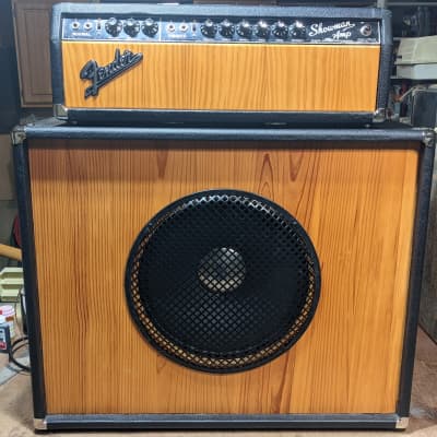 1966 Fender Showman Amp with 15" JBL in a Custom Cabinet image 2