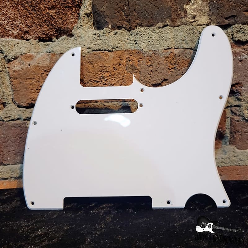 Squier Telecaster Pickguard (2022 - White) | Reverb UK