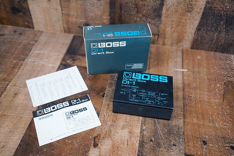Boss DI-1 Direct Box w/ Box, Manual | Reverb España