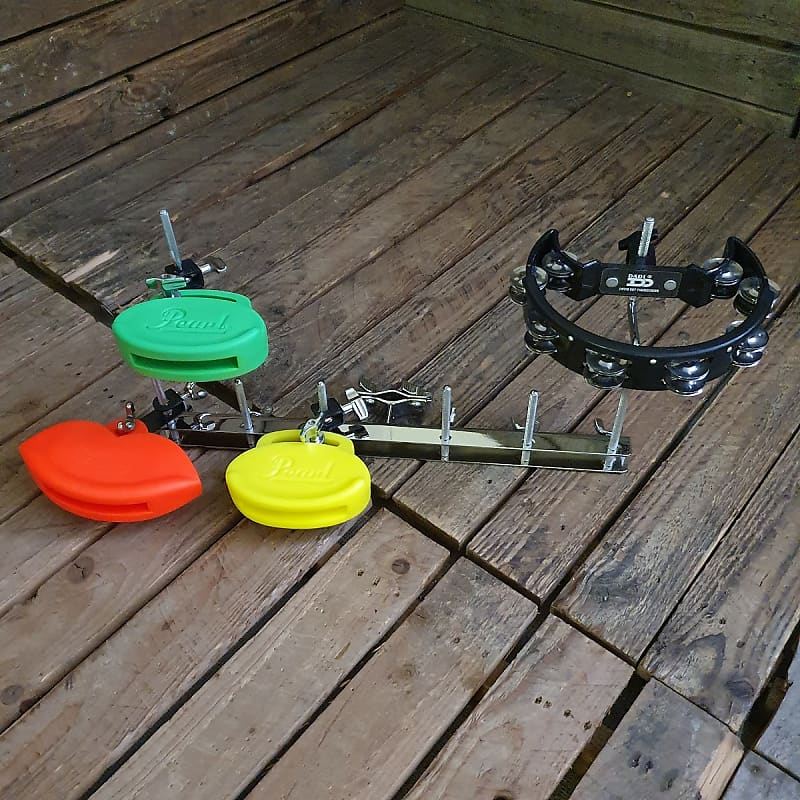 LP Percussion Everything Rack Complete With Accessories USED! Reverb