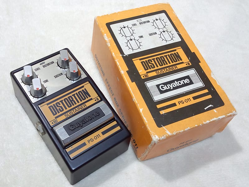 Guyatone PS-011 ディストーションペダル Guyatone PS-011 Distortion Sustainer Guitar Effect 1980s