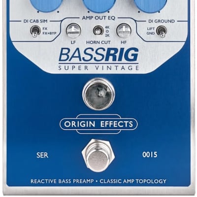 Reverb.com listing, price, conditions, and images for origin-effects-bassrig-super-vintage