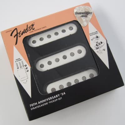 Fender 60th Anniversary 1954 Strat Pickup Set-Limited Edition | Reverb