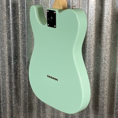 G&L USA Limited Edition ASAT Classic Thinline Semi Hollow Surf Green Guitar & Bag #8038 Used image 9