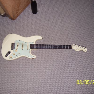 Fender Stratocaster 1962 Olympic White refin image 9