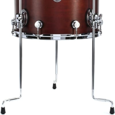 DW Performance Series Floor Tom - 14 x 16 inch - Tobacco Stain image 1