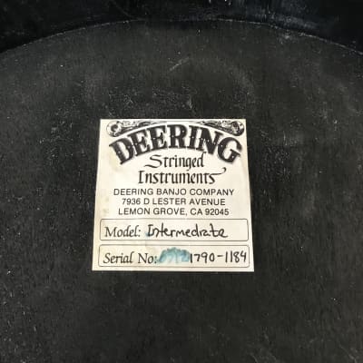 Deering Intermediate Banjo, 1990, Like Boston, Nice! image 4
