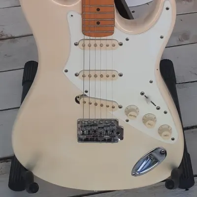 Aria Pro II Fullerton FL50s Stratocaster USA 1995 Faded Olympic White for sale