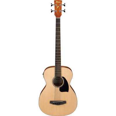 Ibanez Performance Series Acoustic Electric Bass Guitar, Laurel Fretboard, Open Pore Natural image 2