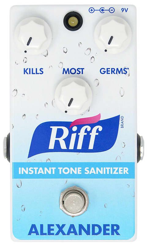 NEW! Alexander Riff Instant Tone Sanitizer - Preamp Boost FREE SHIPPING! image 1