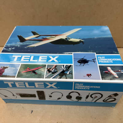 Telex Aviation noise reduction headset headphones microphone set / pilot image 3