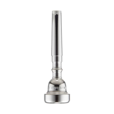 Bach Standard Silver Plated Trumpet Mouthpiece, 3F image 1