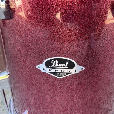 Pearl Export EXX 3pc Shell Pack Black Cherry Sparkle 704 image 5