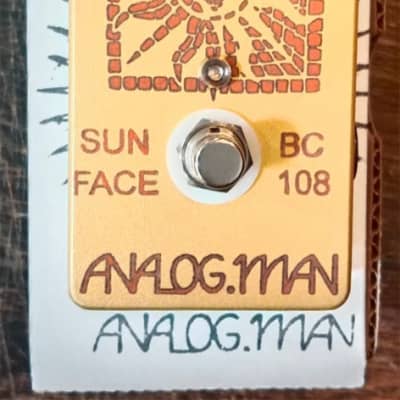 Analogman Sun Face Silicon Fuzz | Reverb Australia