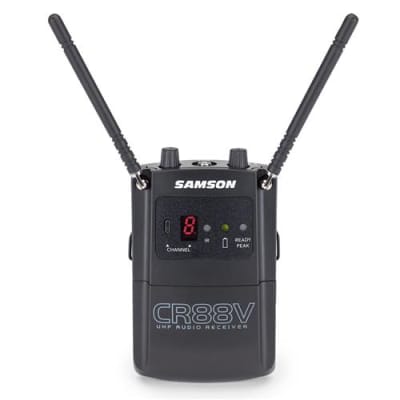 Samson Concert 88 Camera UHF Wireless Lavalier Microphone System, Includes CR88V Micro Receiver, CB88 Beltpack Transmitter, LM10 Lavalier Microphone, image 4