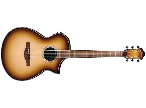 Ibanez AEWC11 Acoustic-Electric Guitar (Natural Browned Burst)(New) image 1