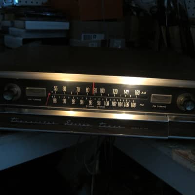 Vintage Heathkit AJ-43D Am/Fm Stereo Analogue Tuner, Wood Cabinet Very Cool Retro Look, Working, Tuner Dial not working for FM, but Tunes 1960s - Wood image 4
