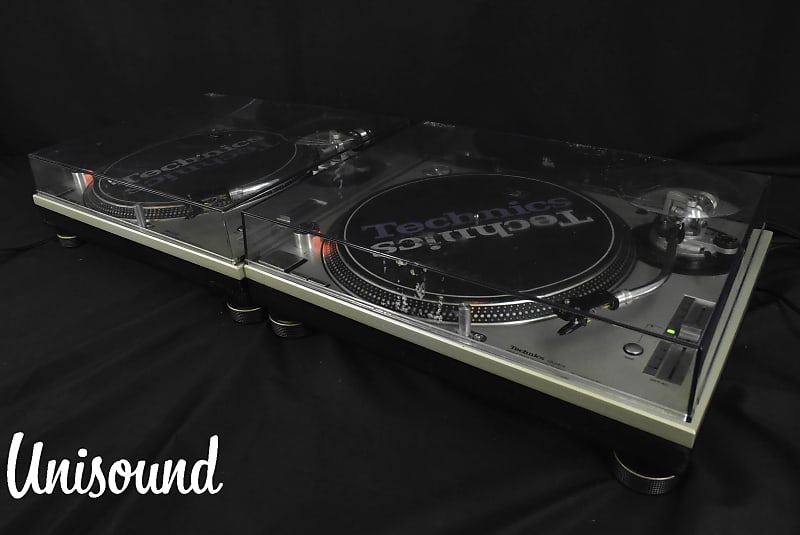 Technics SL-1200 MK3D Silver pair Direct Drive DJ Turntable【Very Good condition】 image 1