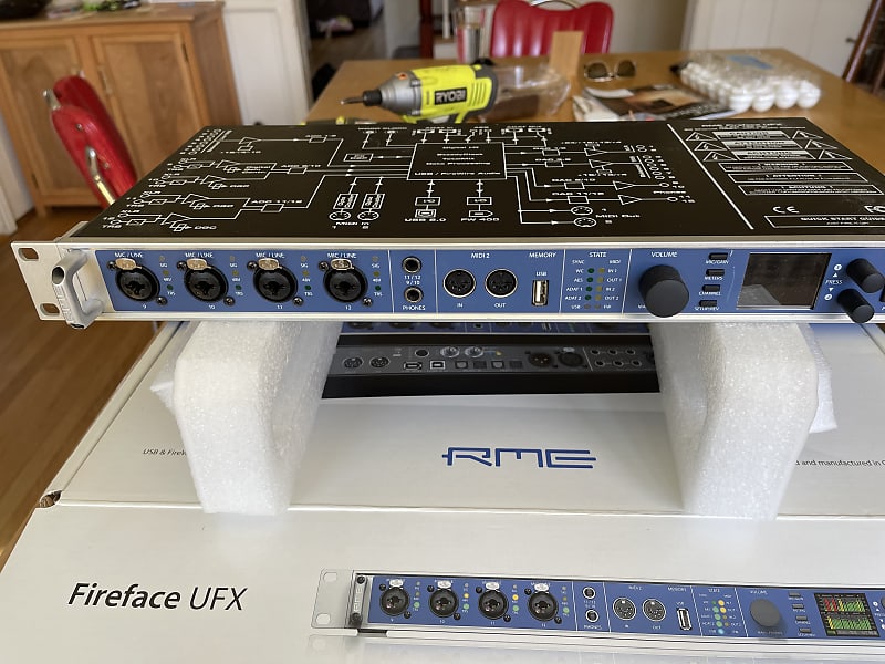 RME Fireface UFX USB/Firewire Audio Interface 2010s - Silver | Reverb