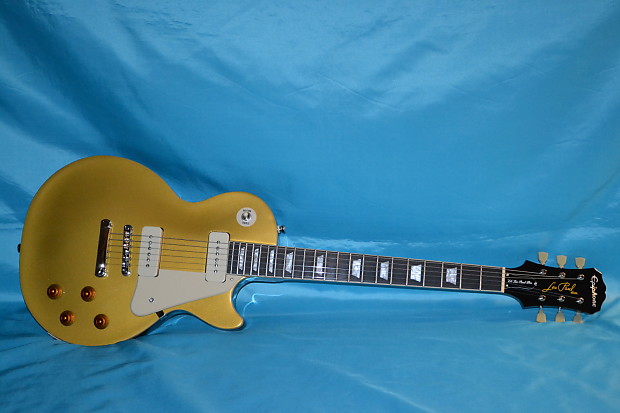 Epiphone 1956 Les Paul Standard Gold Top Pro with P-90 Pro