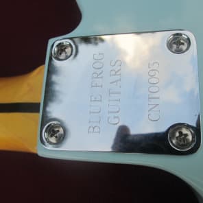 Blue Frog Custom Shop Made in USA Hybrid Single Cutaway Electric Guitar Hybrid Tele/lp/strat 2015 image 20