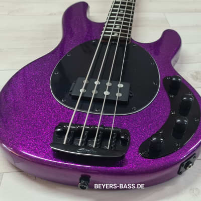 Sterling by Music Man StingRay Ray34 H, Purple Sparkle image 4