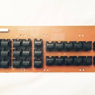 Roland RS-5 RS-9 Original Right Side Button Switch Board Panel Assembly. Works Great !...