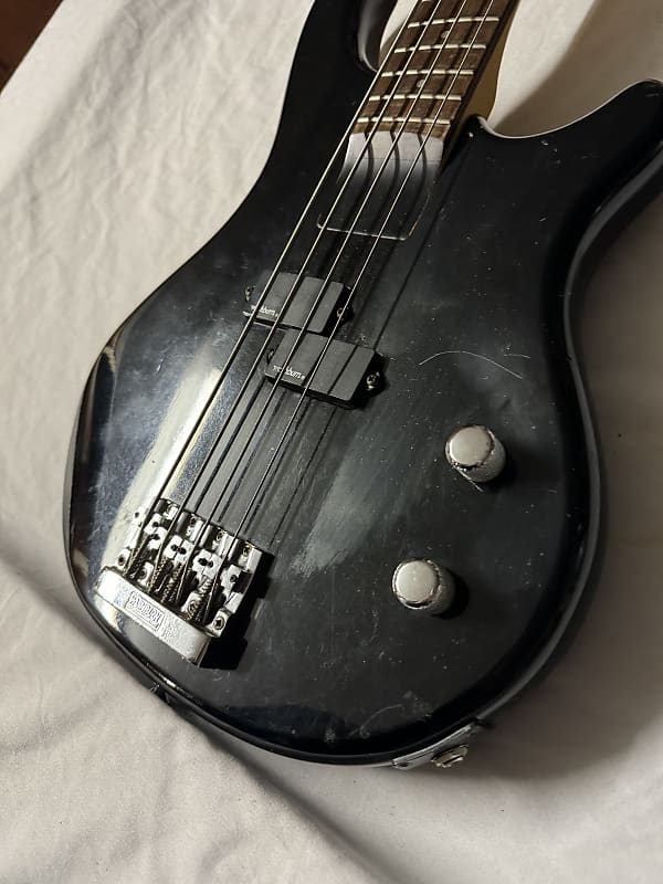 Washburn B-2 Electric Bass Guitar MIJ Japan 1980s - Black