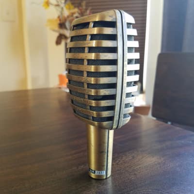 Beyerdynamic M 380 N (C) M380 NC Dynamic Mic Microphone Rare Vintage Brass Model ((HEAR IT)) image 8