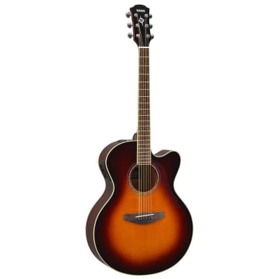 Yamaha CPX600 Acoustic-Electric Guitar (Old Violin Sunburst) image 3