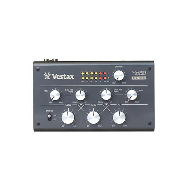 VESTAX DCR-2500F パラメトリック アイソレーター Vestax DCR-2500F Parametric Isolator Filter Effects for DJ