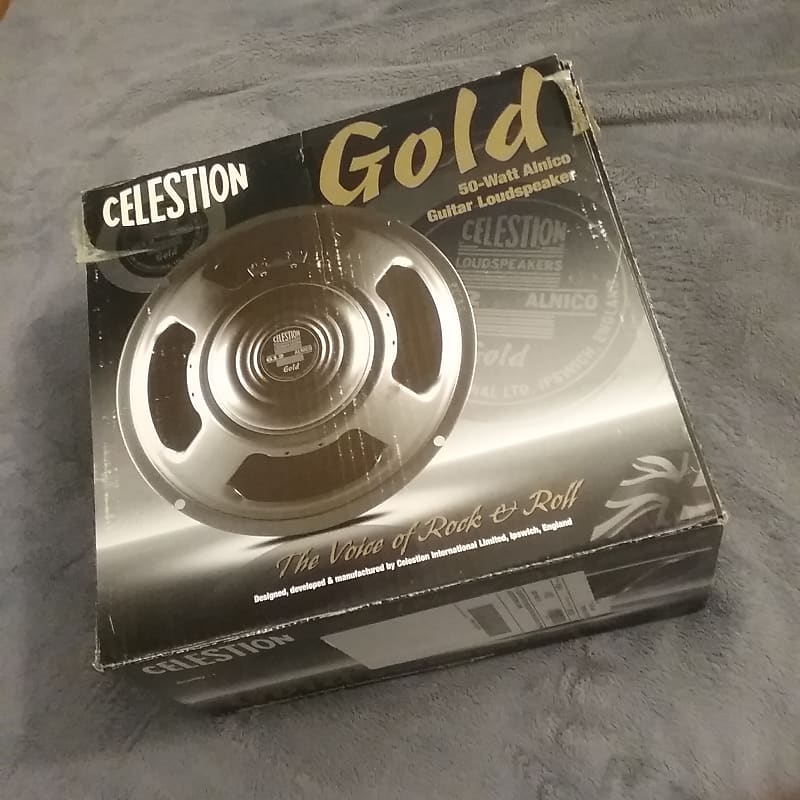 Celestion Gold 12 inch Alnico speaker Reverb
