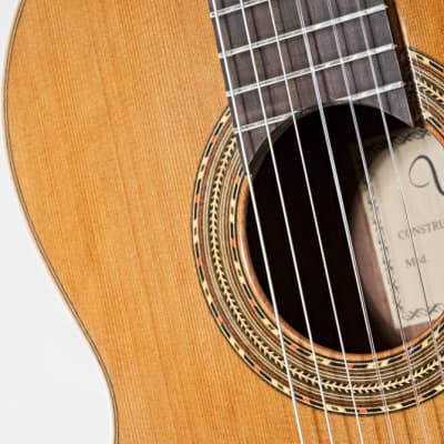 Spanish Classical Guitar VALDEZ MODEL 1/63 SENORITA (ladies' guitar) - solid cedar top image 3