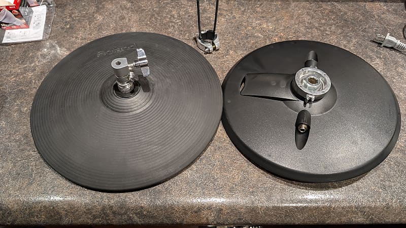Roland VH-13 V-Hi-Hat 12" Cymbal Pad 2010s - Black image 1