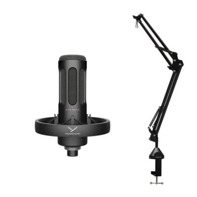 beyerdynamic PRO X M70 Professional Front-Addressed Dynamic Microphone with Desktop Boom Arm Microphone Stand bundle image 1