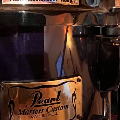 Pearl Master Custom Maple 6 pc drum set with hardware. image 4