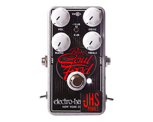 JHS Electro-Harmonix Bass Soul Food with "Bread and Butter" Mod image 1