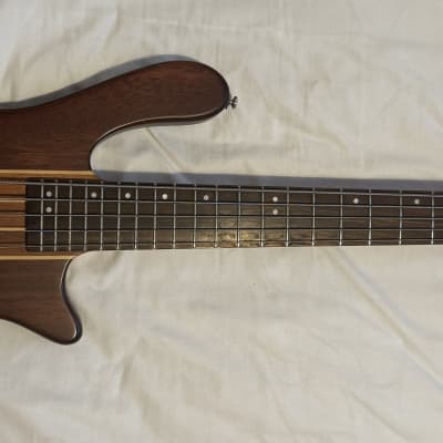 Washburn T25NMK Taurus 5-String Bass (2010s) - Natural Matte for sale