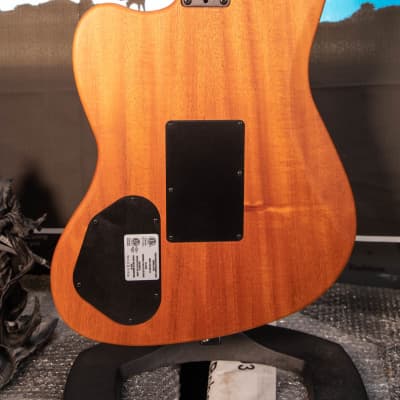 Fender American Acoustasonic Jazzmaster Acoustic-electric Guitar - Natural image 15