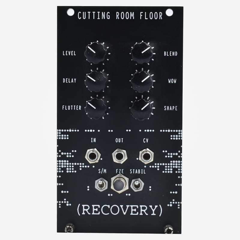 Recovery Effects CUTTING ROOM FLOOR Eurorack Digital Tape Reverb