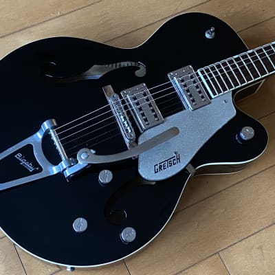 2009 Gretsch G5120 Electromatic Hollow Body with Bigsby - Black - Made in Korea (MIK) - Free Pro Setup image 1