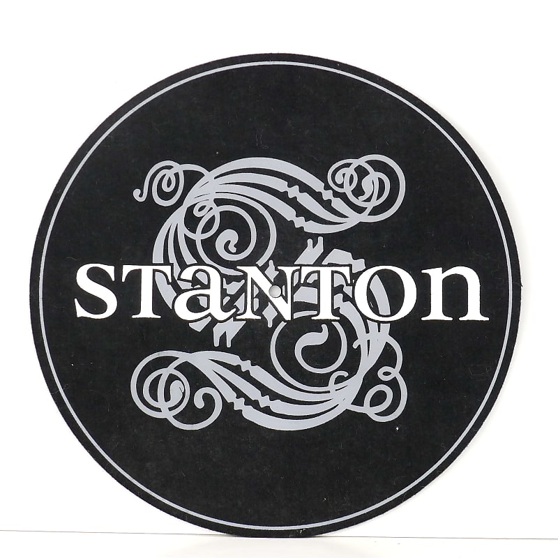 original Stanton turntable slipmat image 1