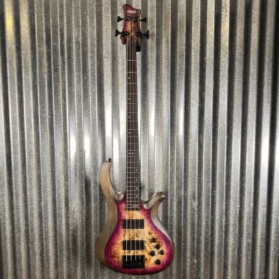 Schecter Riot 4 String Bass Inferno Burst Used image 2