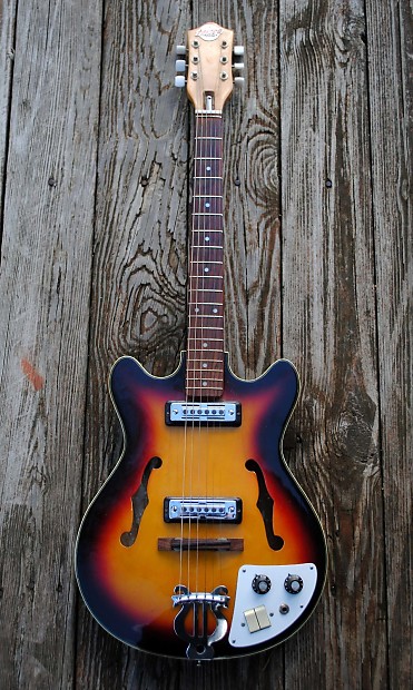 Teisco EP7 1960s sunburst | Reverb