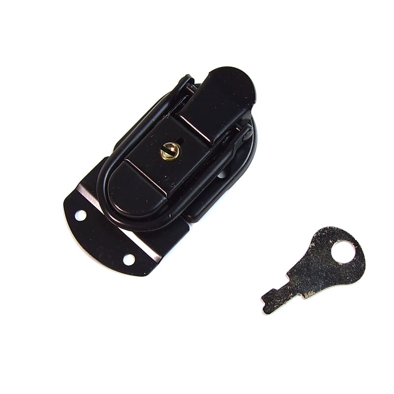 Drawbolt Closure Latch for Guitar Case with lock ,6429B Black Reverb