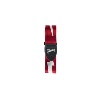 Gibson The Lightning Bolt Seatbelt Strap - Red image 2