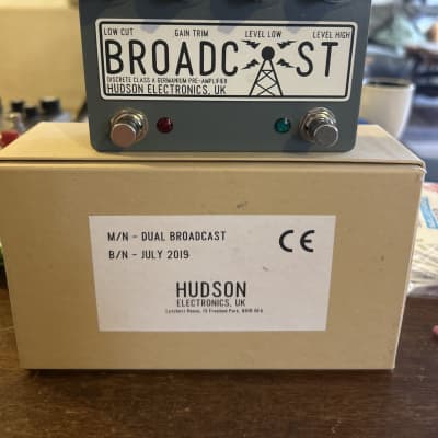 Reverb.com listing, price, conditions, and images for broadcast-dual-foot-switch