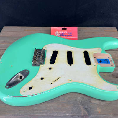 Real Life Relics Strat® Stratocaster® Body Aged Surf Green #2 image 3